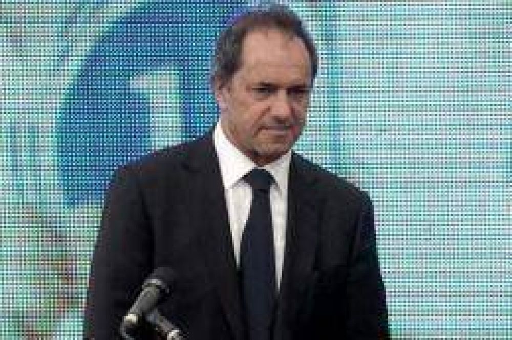 Scioli rechaz� rumores sobre una reuni�n con Cristina por 2015