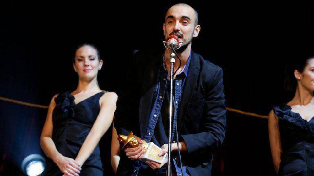Abel Pintos, ganador del premio Gardel de Oro