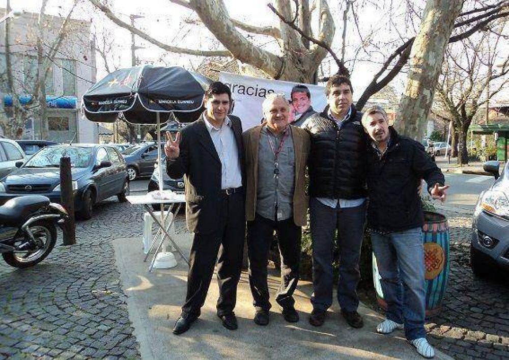 Beccar Varela agradeci� a vecinos sanisidrenses su apoyo en las PASO