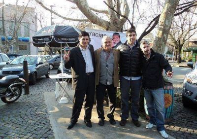 Beccar Varela agradeci� a vecinos sanisidrenses su apoyo en las PASO