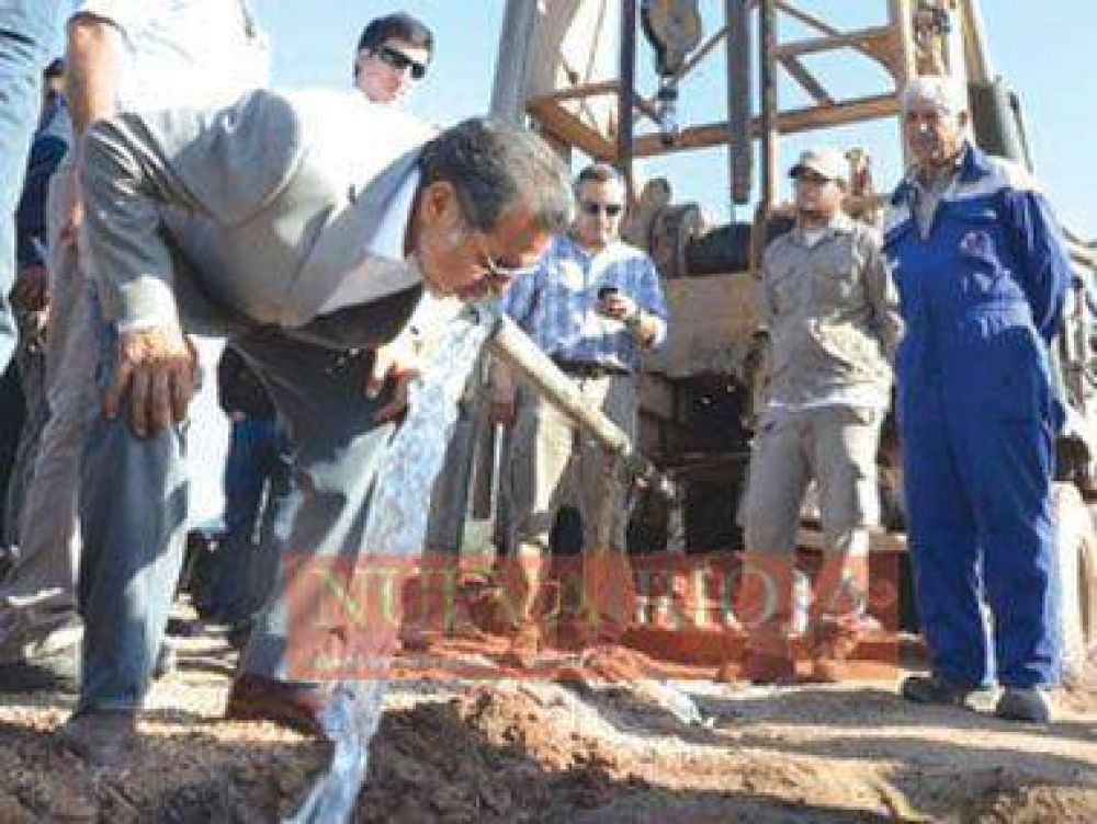 Beder Herrera inspeccion� las obras h�dricas de Chamical