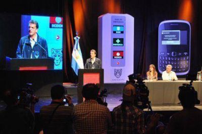 Federico Guibaud junto a Sergio Massa particip� de un acto