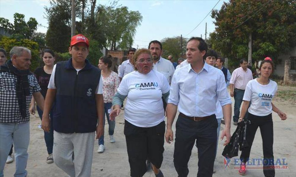 Seguridad y viviendas, cr�ticas de Camau para la Provincia