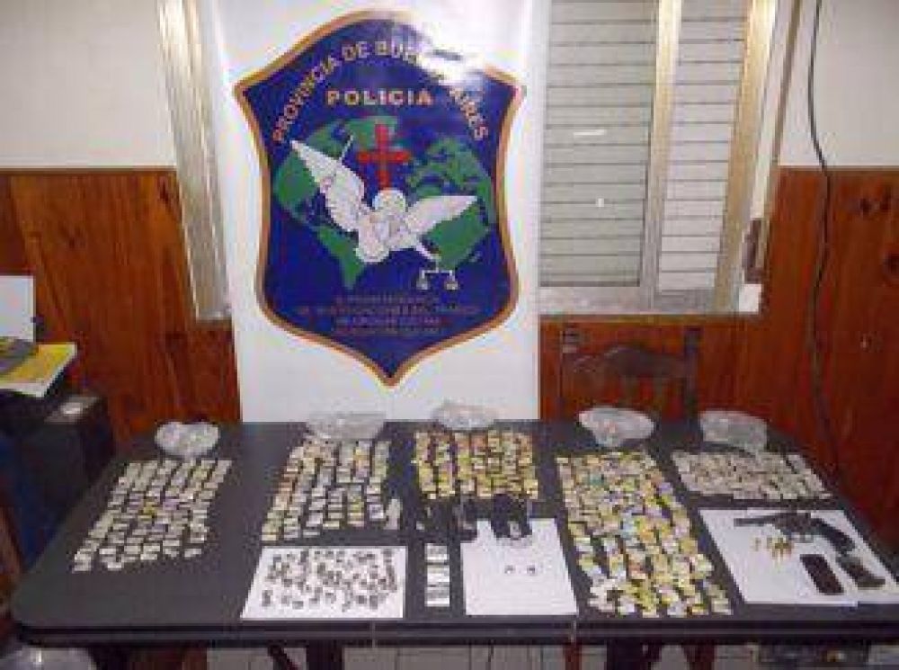 Solano: Nueve detenidos en 14 allanamientos por venta de drogas