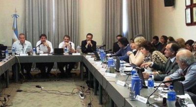 Sergio Soto en la asamblea del Consejo Federal de Educaci�n