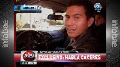 Habl� el "Negro" C�ceres luego del robo: "Sacaron todo lo que pod�an y se fueron"