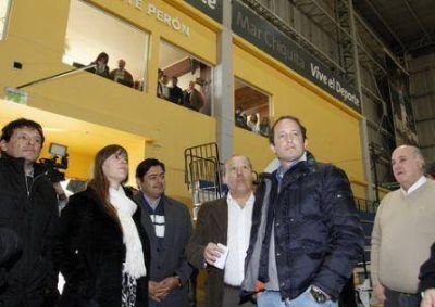 Insaurralde junto a intendentes bonaerenses en Coronel Vidal