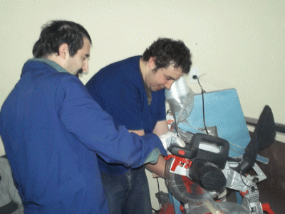 Sigue creciendo el proyecto de 'Carpinter�a sustentable' 