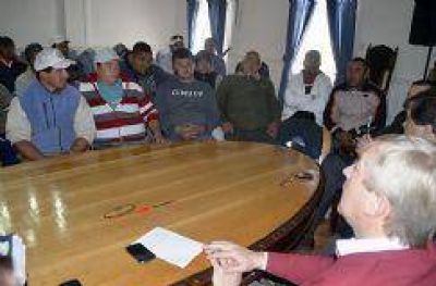 El municipio gestion� una reuni�n con Recursos H�dricos