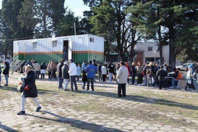 La Plata: Vacunaci�n y operativo sanitario en distintos puntos de la Ciudad