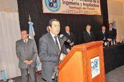 Asisti� al acto del Consejo Profesional de la Ingenier�a y la Arquitectura