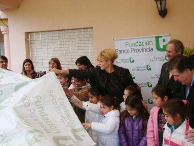 Karina Rabolini visitar� el centro de abuelos �La Alborada�