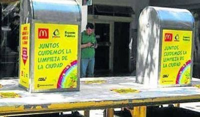 Colocaron los primeros contenedores bajo tierra