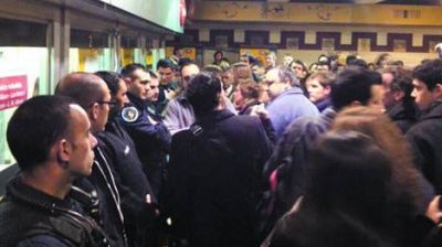 Otra vez la l�nea B de subtes anduvo mal y se repitieron los incidentes