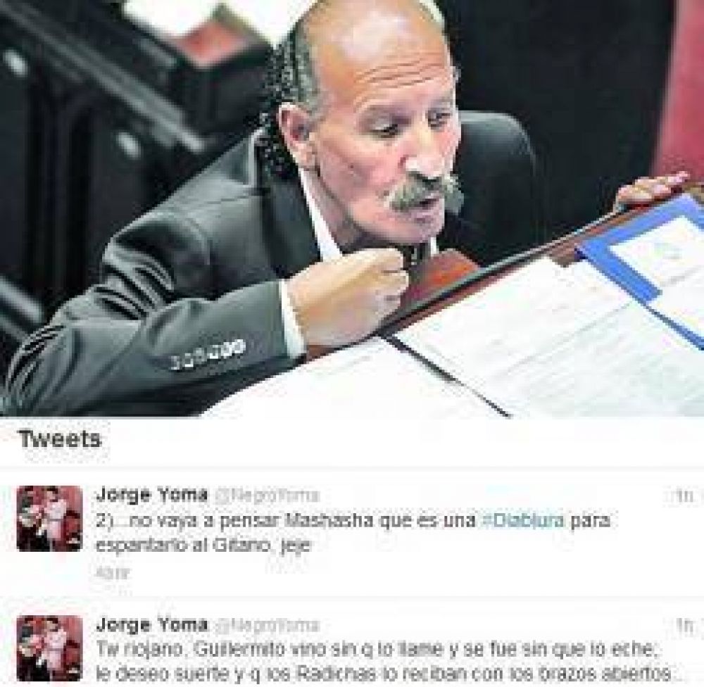 Yoma-Galv�n. Es un hecho la ruptura de una alianza que nunca fue