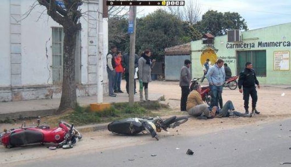 Motociclista muri� en el choque con un auto