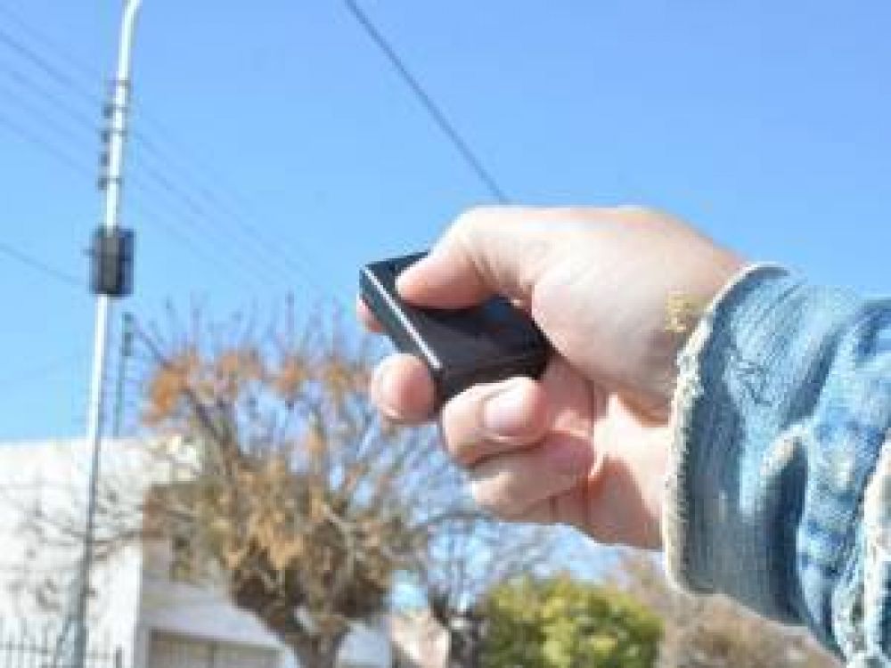 Los vecinos del barrio Jubilados se cuidan con el bot�n antip�nico