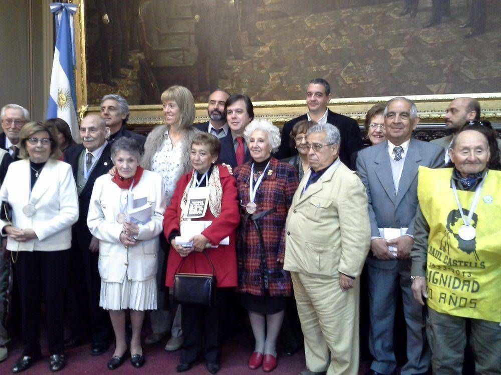 Florinda Leguizam�n al igual que Carlotto fue reconocida como "Mayores Notables Argentinos"