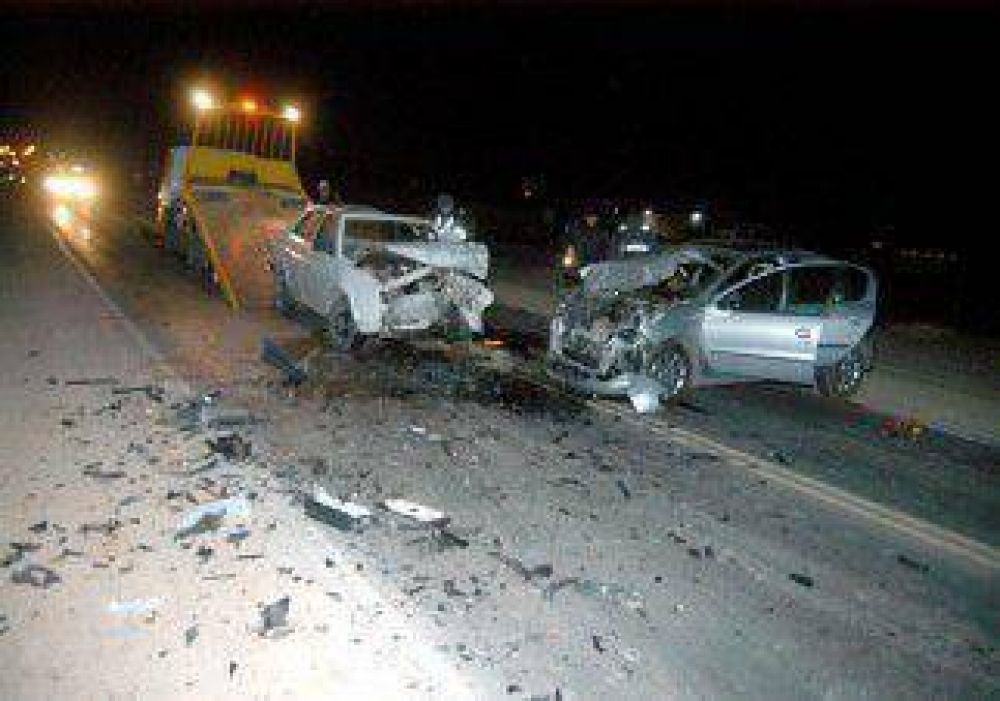 Un muerto tras un choque frontal sobre la Ruta 151 