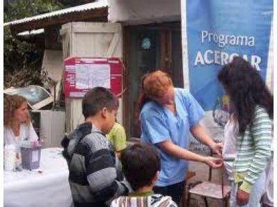 EL PROGRAMA ACERCAR ESTUVO PRESENTE EN EL BARRIO LAS HERAS