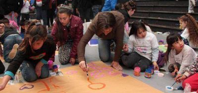 Hern�n Letcher particip� del festejo por el D�a del Ni�o en la UNSAM