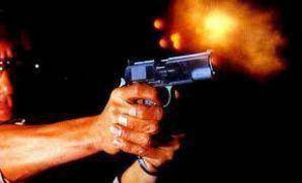 Herido de un balazo por su cu�ado
