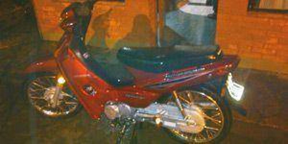 Recuperan cuatro motocicletas robadas