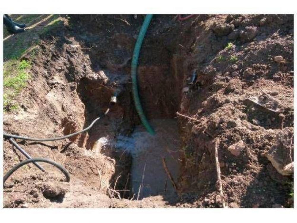 Se normaliza el servicio de agua potable en San Agust�n y Bajada Grande