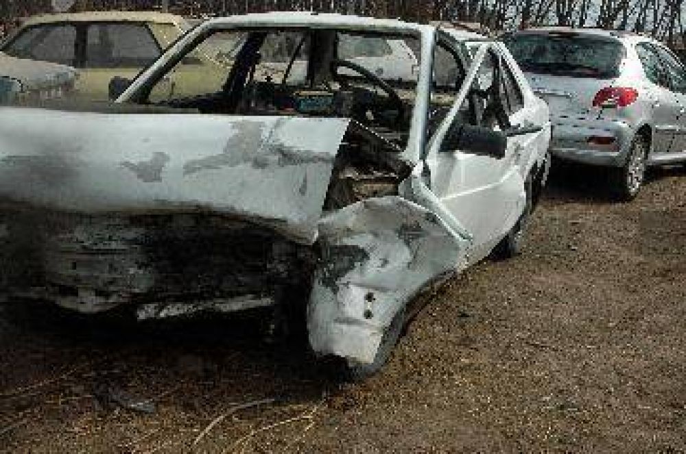 Una v�ctima fatal en choque frontal en la Ruta 151