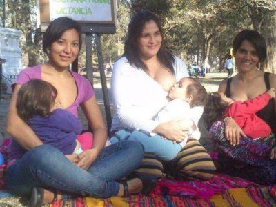 Quieren formar un grupo de apoyo a la lactancia materna
