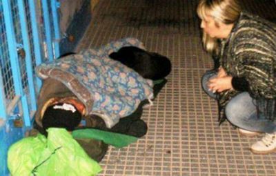 Sin abrigo ni asistencia para personas de la calle por falta de un transporte