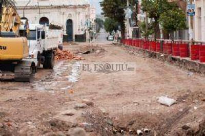 Por la obra de la plaza, buscan eximir de impuestos a comercios