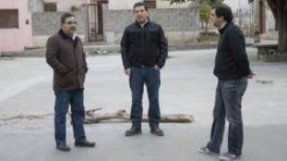 Jalil visit� obras que se ejecutan en la zona oeste