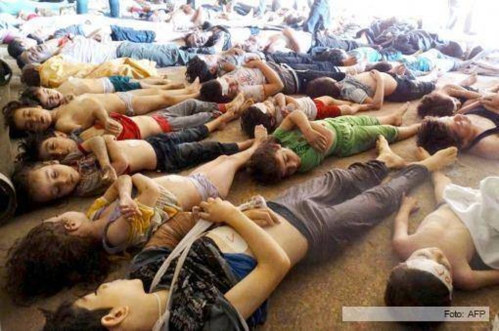 Las potencias eval�an una respuesta militar por el supuesto ataque con armas qu�micas en Siria