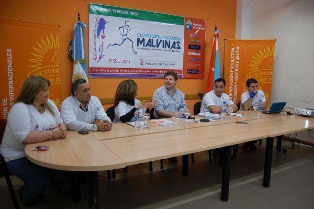 El intendente Melella participar� del lanzamiento federal de la Marat�n por Malvinas 