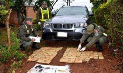 Secuestraron 37 kilos de marihuana en Ober�