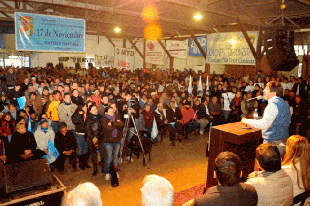 Evaluaci�n optimista de Gustavo Mart�nez: �Estamos en el buen camino�