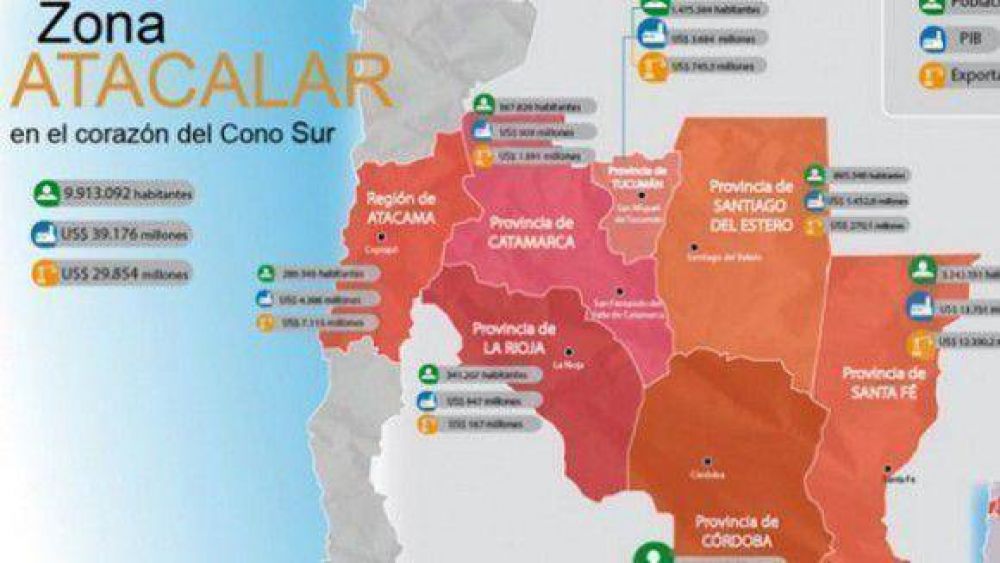 Buscan afianzar el proceso de integraci�n con Chile