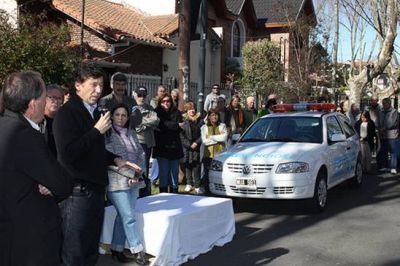 Posse entreg� un patrullero