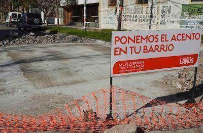 Lanus: M�s calles y avenidas son reparadas en diferentes barrios del distrito