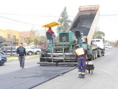 Siguen las obras en Mosconi