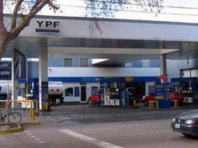 Los combustibles de YPF aumentaron 3% en surtidores mendocinos