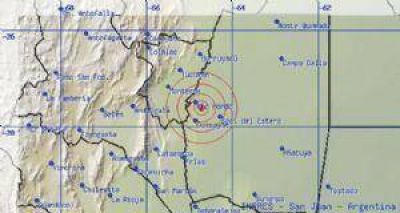 Dos temblores �sacudieron� ayer a parte del territorio provincial