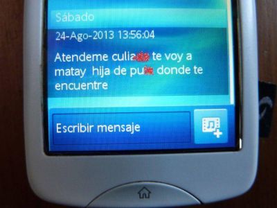 Una periodista denunci� amenazas de muerte