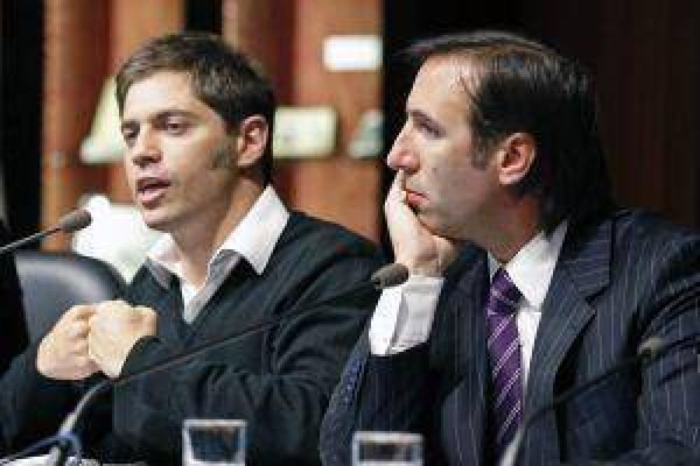 Lorenzino y Kicillof van al Senado a defender la reapertura del canje