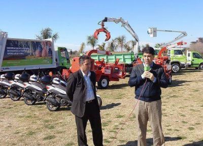 Jorge Macri present� el nuevo equipamiento de higiene urbana