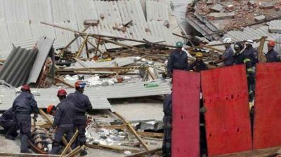 Al menos siete muertos al derrumbarse un edificio en San Pablo