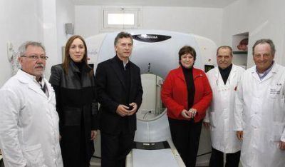 Macri recorri� el Hospital Mu�iz