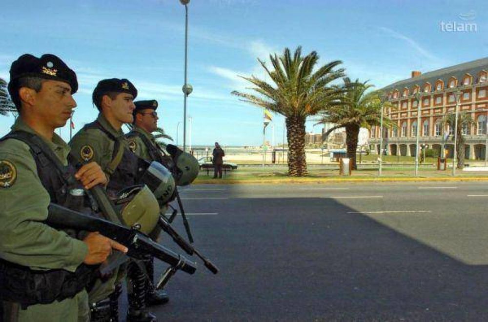 Gendarmer�a podr�a patrullar las calles de Mar del Plata