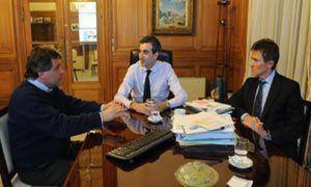 Reuni�n del Ministro Randazzo con Pulti por temas ferroviarios